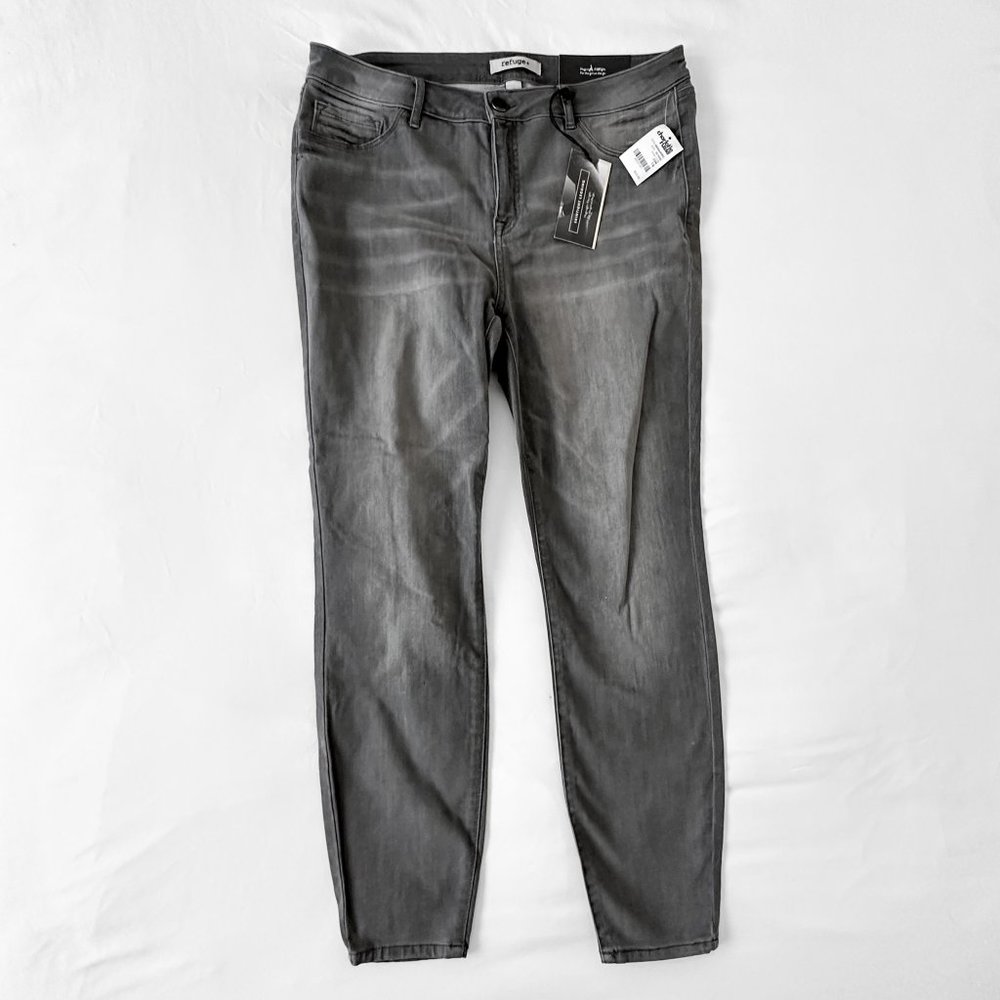 Refuge Plus Skintight Jeans - Dark Wash - US 16